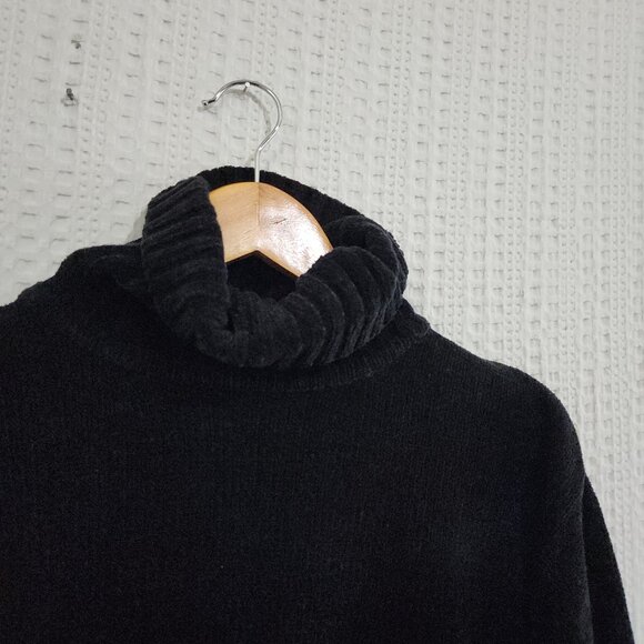 Vintage Partners 90's Turtleneck Holiday Sweater Women's Size Medium - Picture 6 of 12
